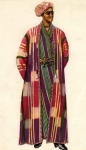 Старинный костюм молодого мужчины из Самарканда