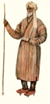 Старинный костюм пожилого крестьянина из Дарваза (Горный Таджикистан)