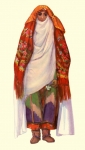 Старинный костюм невесты из Шугнана (Западный Памир)