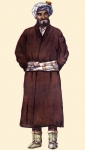 Современный костюм старого крестьянина из Шугнана (Западный Памир)