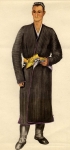 Современный костюм молодого мужчины из Ленинабада